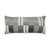 Outdoor Mickey Lumbar Pillow - Grey