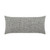 Outdoor Heart Stone Lumbar Pillow - Grey