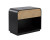 Algarve Nightstand - Black / Champagne Gold