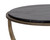 Alicent End Table - Black Marble
