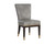 Alister Dining Chair - Bravo Metal / Polo Club Stone