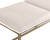 Alley Bench - Burnished Brass - Piccolo Prosecco