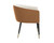 Asher Lounge Chair - Meg Taupe / Meg Gold