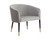 Asher Lounge Chair - Flint Grey / Napa Taupe