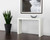 Axle Console Table - White