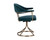 Bexley Swivel Dining Chair - Danny Teal