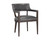Brylea Dining Armchair - Brown - Brentwood Charcoal Leather