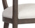 Brylea Dining Armchair - Brown - Saloon Light Grey Leather