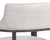 Brylea Dining Armchair - Brown - Saloon Light Grey Leather