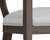 Brylea Dining Armchair - Distressed Brown - Linoso Light Grey