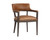 Brylea Dining Armchair - Brown - Shalimar Tobacco Leather