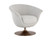 Carine Swivel Lounge Chair - Mina Taupe