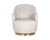 Casey Swivel Lounge Chair - Nono Cream