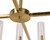 Clarabelle Chandelier - Large - Brass