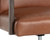 Collin Office Chair - Brown - Shalimar Tobacco Leather