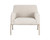 Cybil Lounge Chair - Dove Cream