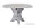 Cypher Dining Table Top - Wood - White Ceruse - 55"
