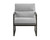 David Lounge Chair - San Remo Winter Cloud / Antonio Charcoal