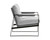 David Lounge Chair - San Remo Winter Cloud / Antonio Charcoal