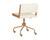 Davis Office Chair - Champagne Gold - Castillo Cream