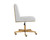 Dean Office Chair - Brushed Brass - Ernst Silverstone