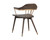 Demi Dining Chair - Distressed Brown