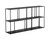 Eiffel Low Bookcase - Medium - Black