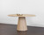 Elina Dining Table - Round - Light Oak - 54"