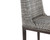 Elisa Dining Chair - Grey Oak - Naya Check Black