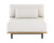 Geneve Modular - Armless Chair - Palazzo Cream