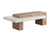 Herriot Coffee Table - Light Brown / Summer Sand