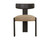 Horton Dining Chair - Dark Brown - Sahara Sand Leather