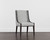 Idalia Dining Chair - Brown - Belfast Heather Grey