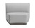 Jaclyn Modular - Armless Chair - Egypt Light Grey / Danny Medium Grey