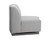 Jaclyn Modular - Armless Chair - Egypt Light Grey / Danny Medium Grey