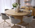 Kalla Dining Table - Round - Rustic Oak - 68"