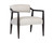 Keagan Lounge Chair - Saloon Light Grey Leather