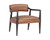 Keagan Lounge Chair - Shalimar Tobacco Leather