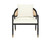 Kirsten Lounge Chair - Linoso Ivory