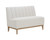 Kosovo Banquette - Natural - Copenhagen White