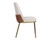 Marie Dining Chair - Belfast Oatmeal / Bravo Cognac