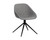 Mccoy Swivel Dining Chair - November Grey / Nightfall Black