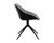 Mccoy Swivel Dining Chair - November Grey / Nightfall Black
