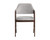 Milton Dining Armchair - Smoke Acacia - Polo Club Stone