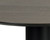 Monaco Coffee Table - Black - Grey Marble / Raw Umber