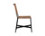 Omari Dining Chair - Suede Light Tan Leather