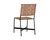 Omari Dining Chair - Suede Light Tan Leather