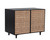 Omari Sideboard - Small - Suede Light Tan Leather