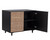 Omari Sideboard - Small - Suede Light Tan Leather