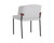 Pearce Dining Chair - Light Grey / Bravo Cognac